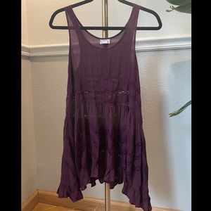 Free people trapeze slip dress